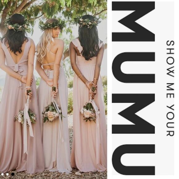 Show Me Your Mumu Cream Bridesmaid Gown - Picture 11 of 11